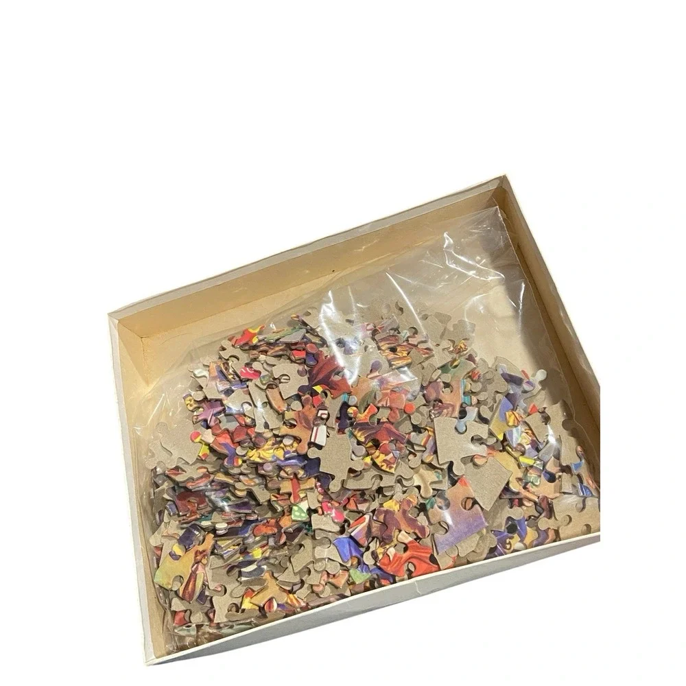 Vintage Waddington's No. 123 Lord Mayor's Show 470 Piece Jigsaw Puzzle  60's